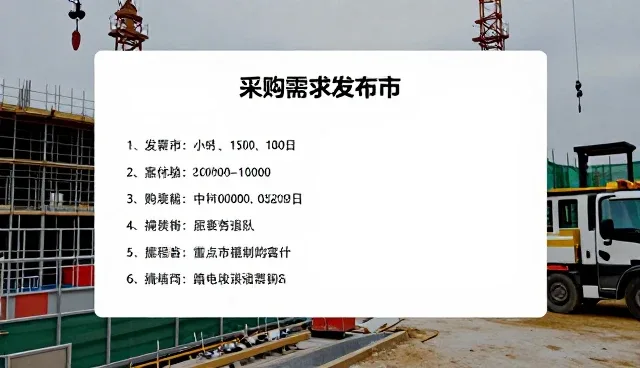 如何提升采购需求发布的性能效率,优化流程执行